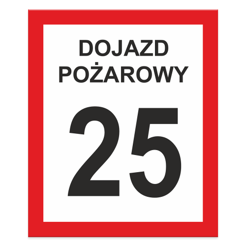 Oznakowanie-dojazdu-pożarowego-tablicą-do-zamontowania-na-słupku---odblaskowa.png